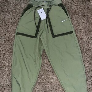 Nike Women’s Olive Green Winter Joggers